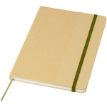 Blocco note formato A5 con copertina rigida di cartone ricic...