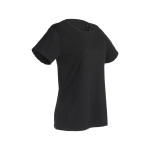 T-shirt da donna in cotone pettinato da 145 g/m2