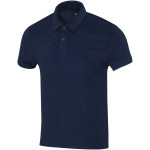 Polo unisex in tessuto terry riciclato Akoya