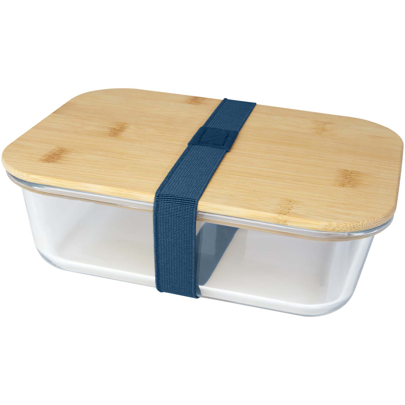 Contenitore per pranzo Roby di vetro con coperchio in bambù