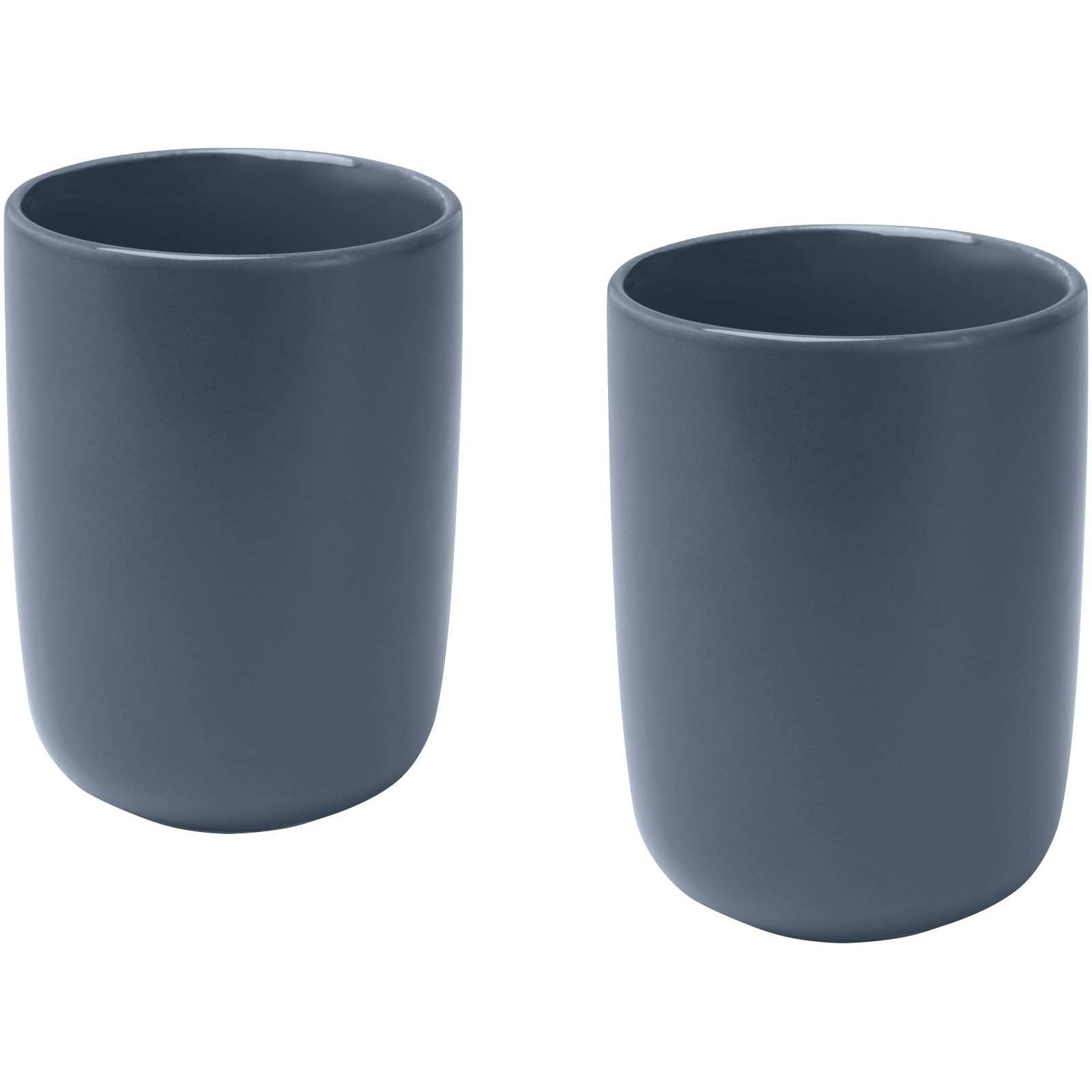Set di 2 bicchieri in ceramica da 350 ml Male