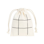 Gioco tris in legno con bustina in cotone