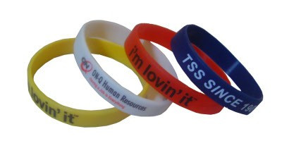 BRACCIALETTO SILICONE STAMPATO