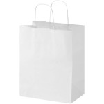 Sacchetto di carta da 80-90 g/m² con manici intrecciati, 25...