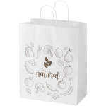 Sacchetto di carta da 80-90 g/m² con manici intrecciati, 32...