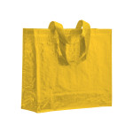 Shopper con soffietto in PP laminato 120 g/m2, manici lunghi...