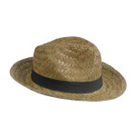 Cappello in paglia con fascia elastica 2,5 cm applicabile e...