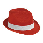 Cappello in poliestere con fascia elastica 2,5 cm applicabil...
