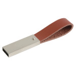 Chiavetta USB 4 Gb in PU e metallo . Possibilità di import s...