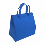 Borsa frigo in TNT laminato 100 g/m2, chiusura con velcro