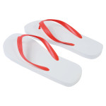 Ciabatte infradito UNISEX con suola in PE (120g) con fascett...