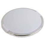 Specchietto da borsetta in ABS a doppio ingrandimento