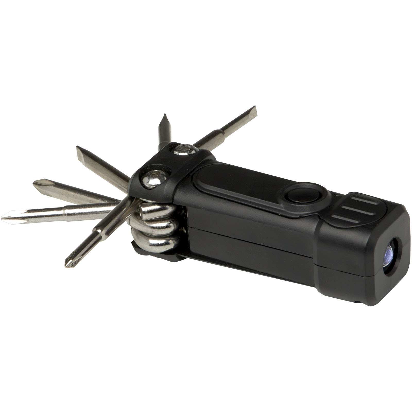 Set di cacciaviti 8 in 1 con torcia in plastica riciclata RC...